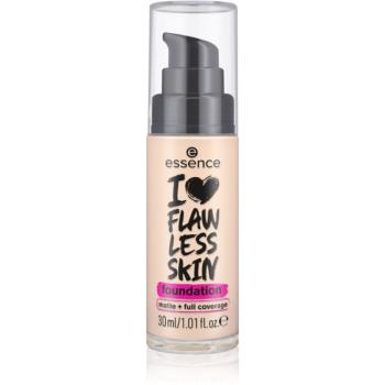 essence I LOVE FLAWLESS SKIN acoperire make-up cu efect matifiant culoare 10 30 ml