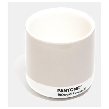 Cană gri deschis din ceramică 175 ml Cortado Warm Gray 2 – Pantone