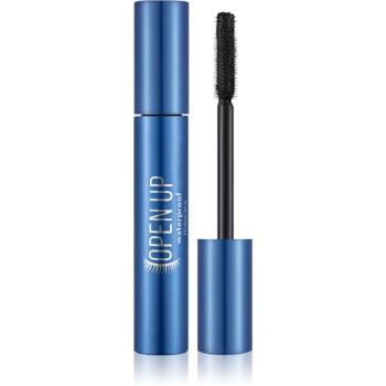 flormar Open Up Waterproof Mascara mascara rezistent la apă pentru curbarea și separarea genelor 12 ml