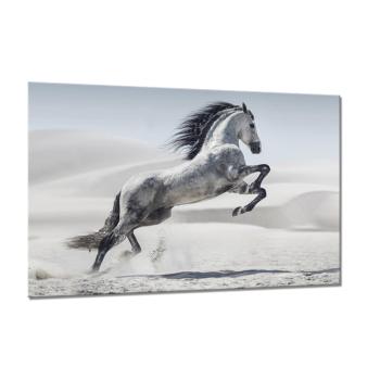 Tablou Styler Glasspik Animals Horse, 80 x 120 cm