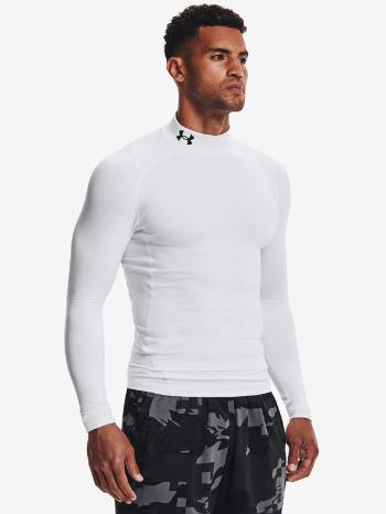 Under Armour CG Armour Comp Mock Tricou Alb