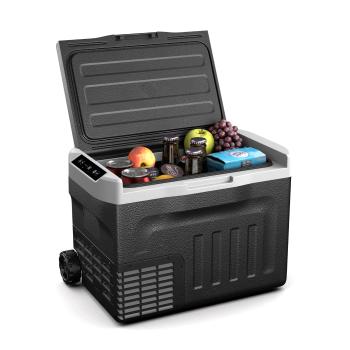 Klarstein Răcitor cu compresor PolarForce 30L| Panou LCD | iluminat | off-road | protecție baterie | 12V/230V