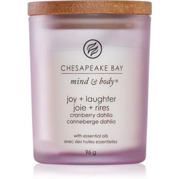 Chesapeake Bay Candle Mind & Body Joy & Laughter lumânare parfumată 96 g