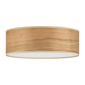 Plafonieră din furnir de cireș natural Sotto Luce TSURI M, ⌀ 30 cm