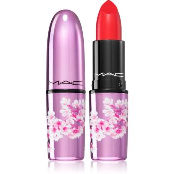 MAC Cosmetics  Wild Cherry Love Me Lipstick ruj satinat culoare Potent Petal 3 g