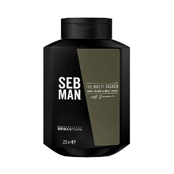 Sebastian Professional Șampon pentru păr, barbă și corp SEB MAN The Multitasker (Hair, Beard & Body Wash) 250 ml
