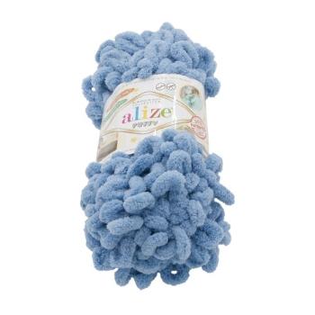 Fire textil PUFFY albastru gri albastru , 100 g / 9 m