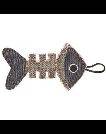 BARRY KING Jucărie Schelet de pește gri / bleumarin 14 x 7,5 cm