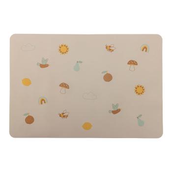 Suport de farfurie pentru copii din silicon 25,5x37 cm Agnes – Bloomingville Mini