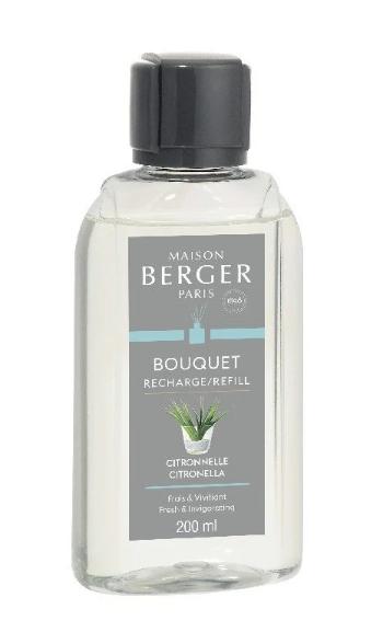 Maison Berger Paris Rezervă pentru difuzor Citronella (Bouquet Recharge/Refill) 200 ml