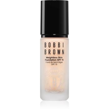 Bobbi Brown Weightless Skin Foundation SPF 15 Mini machiaj matifiant de lungă durată cu efect de hidratare culoare Porcelain 13 ml