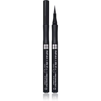 L’Oréal Paris Infaillible Grip 27H Precision Felt tuș de ochi tip cariocă culoare Black 1 ml