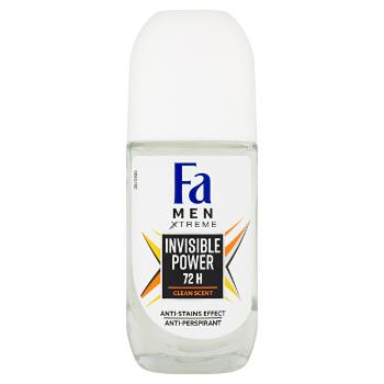 fa Antiperspirant cu bilă Men Xtreme Invisible Power 72H (Anti-perspirant) 50 ml