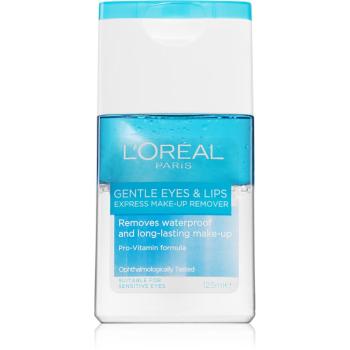 L’Oréal Paris Gentle demachiant pentru ochi si buze pentru piele sensibilă 125 ml