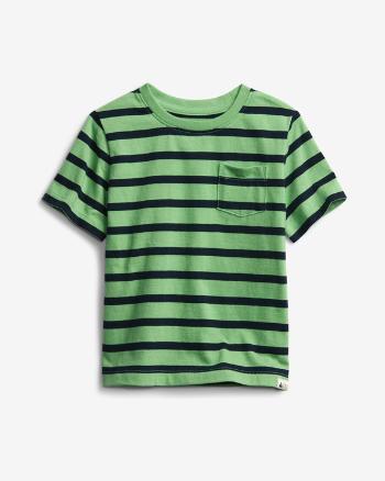GAP Stripe Tricou pentru copii Verde