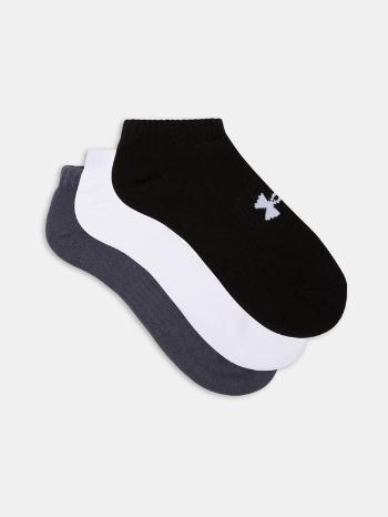 Under Armour Core No Show Set de 3 perechi de șosete Negru