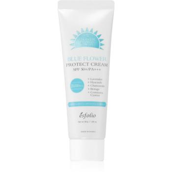 esfolio Protect Cream Blue Flower loțiune protectoare hidratantă SPF 50+ 30 g