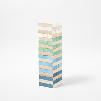 Joc de societate Turnul din lemn masiv Sunnylife Giga Jenga Tower