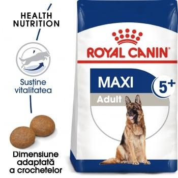 Royal Canin Maxi Adult 5+, pachet economic hrană uscată câini, 15kg x 2