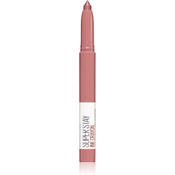 Maybelline SuperStay Ink Crayon ruj in creion culoare 105 On The Grind 1.5 g