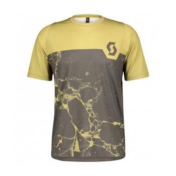 
                 SCOTT Tricou de ciclism cu mânecă scurtă - TRAIL VERTIC PRO SS - verde/portocaliu/albastru/gri  
            