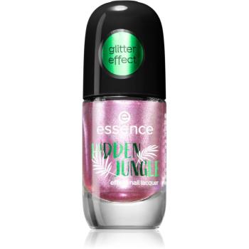 Essence Hidden Jungle lac de unghii culoare 04 Pink Mystery 8 ml