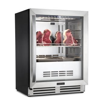 Klarstein Steakhouse Pro, dulap frigorific pentru maturare carne, 1 zonă, 98 l, 1 - 25 ° C, tactil, oțel inoxidabil