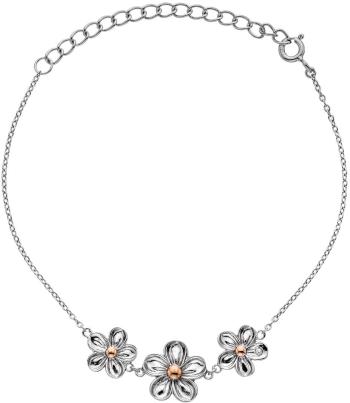 Hot Diamonds Brățară din argint cu flori Forget me not DL596