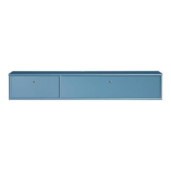 Comodă TV albastră 136x22 cm Mistral – Hammel Furniture