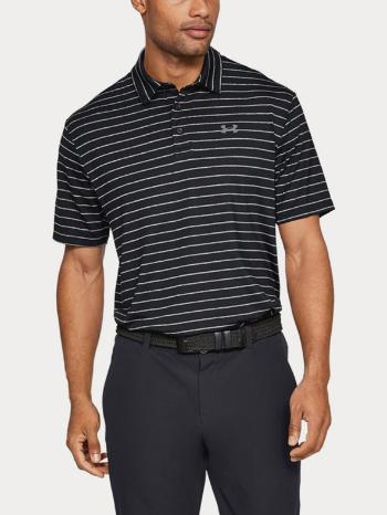 Under Armour Playoff Polo Tricou Negru