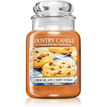Country Candle Chocolate Chip Cookie lumânare parfumată 652 g