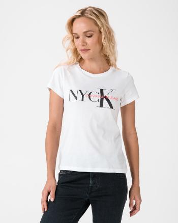 Calvin Klein Nyck Classic Tricou Alb