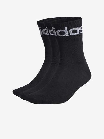 adidas Originals Set de 3 perechi de șosete Negru