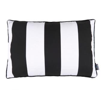 Față de pernă WeLoveBeds Belts, 40 x 60 cm, alb-negru