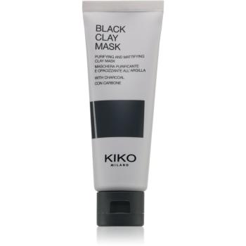 KIKO Milano Black Clay Mask masca de fata pentru curatare 50 ml