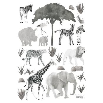 Folie cu stickere 30x42 cm Wild Animals – Lilipinso