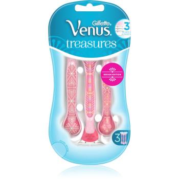 Gillette Venus Treasures aparat de ras de unica folosinta 3 pc 3 buc