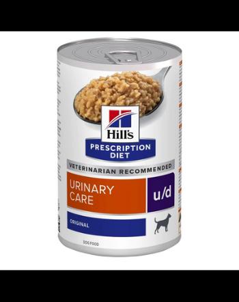 HILL'S Prescription Diet Canine u/d conserva pentru caini 370 g