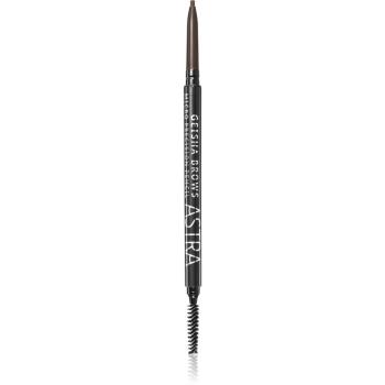 Astra Make-up Geisha Brows creion sprâncene precise culoare 04 Taupe 0,9 g