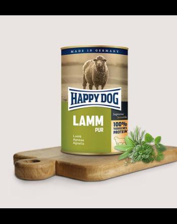 HAPPY DOG Lamm Pur cu miel 400 g