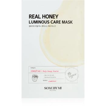 Some By Mi Clinical Solution Honey Luminous Care Mask mască textilă iluminatoare 20 g