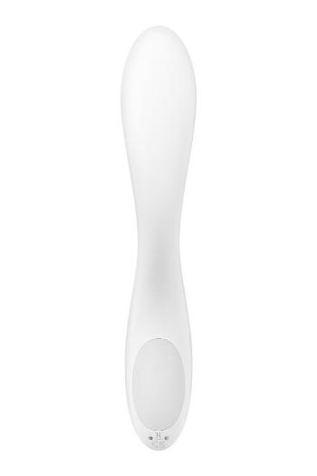 Satisfyer Vibrator pentru stimularea clitorisului Rrolling Pleasure White