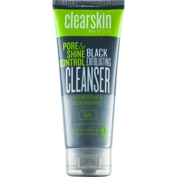 Avon Clearskin  Pore & Shine Control demachiant cu efect de peenling 75 ml