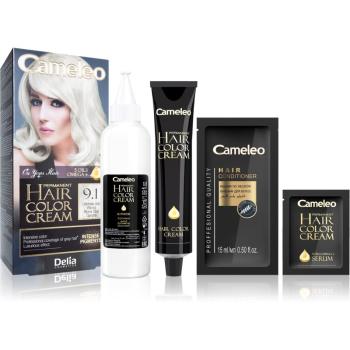 Delia Cosmetics Cameleo Omega Culoare permanenta pentru par culoare 9.1 Ultimate Ash Blonde