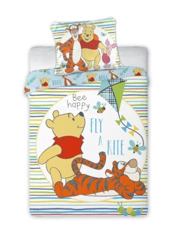 Lenjerie de pat pentru copii Winnie the Pooh, prieteni și un zmeu