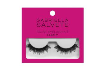 Gabriella Salvete Gene false cu lipici Flirty (False Eyelash Kit)