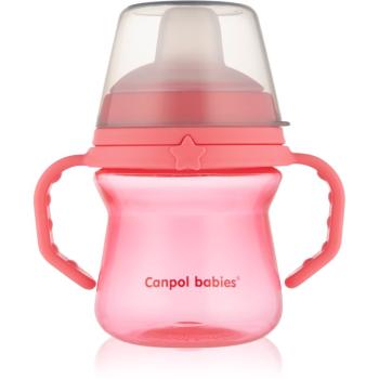 canpol babies FirstCup 150 ml ceasca Pink 6m+ 150 ml