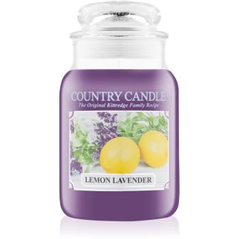 Country Candle Lemon Lavender lumânare parfumată 652 g