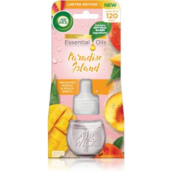 Air Wick Paradise Island Maldives Mango & Peach Spritz reumplere în aroma difuzoarelor 19 ml