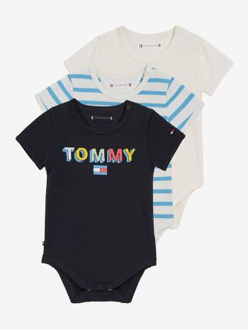 Tommy Hilfiger Body 3 buc pentru copii Negru